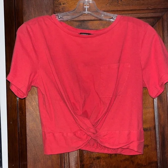 Red Forever 21 crop top, Medium - Picture 1 of 3